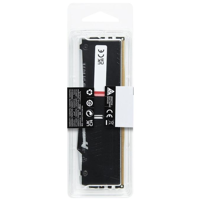 Kingston KF556C40BBA-16 FURY Beast Memoria RAM DDR5 16GB 5600MT-s CL40 Intel XMP 3.0 RGB colore Nero