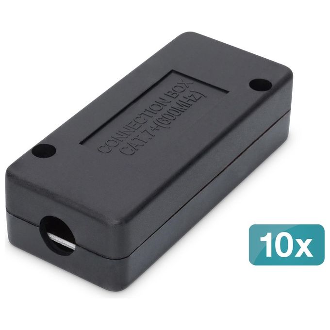 Digitus DN-93907-1-10 Modulo di connessione CAT 7 10 pz Tecnologia LSA AWG 22-26 colore Nero