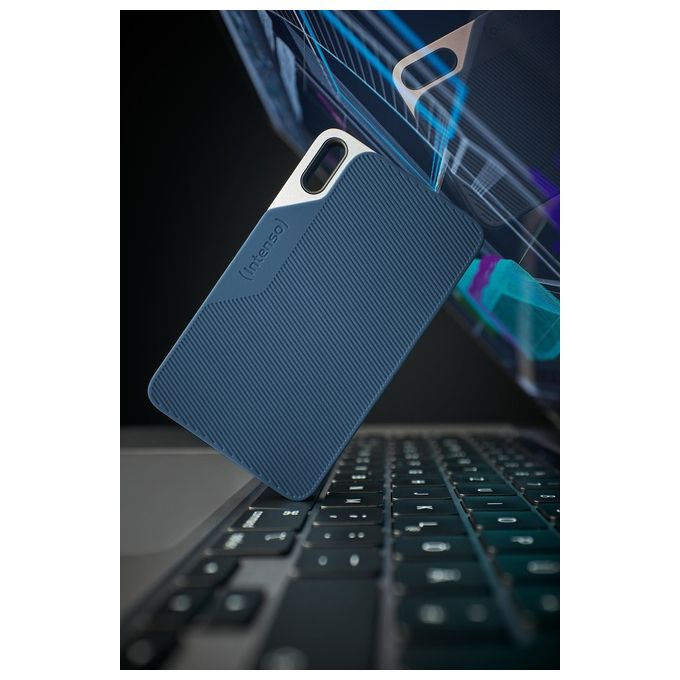 Intenso 3826470 TX100 SSD esterno 2 TB USB 3.2 Gen 1 fino a 500 MB-s colore Blu Grigio