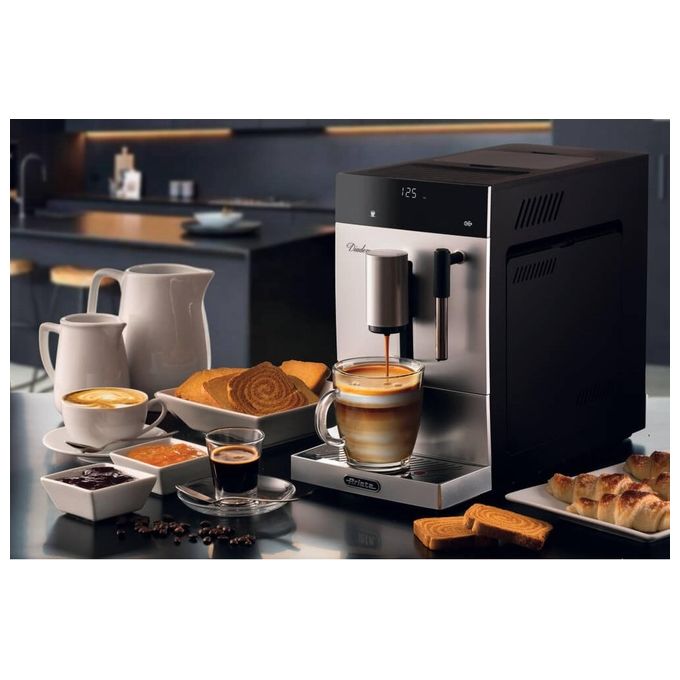 Ariete 1452 Diadema Macchina da caffe' Automatica 1 L 19 bar 1350 W Espresso Americano Cappuccino Display LED colore Silver