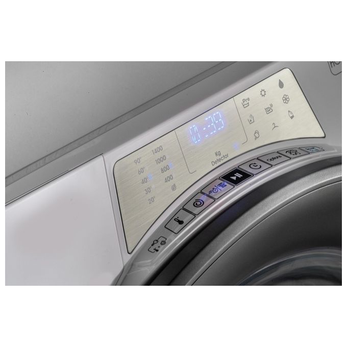 Candy RPW4856BWMR9-1-S RapidÓ Pro Lavasciuga Frontale 8-5 Kg 1400 rpm Classe A Inverter Vapore Wi-Fi (85x60x54 cm) colore Bianco