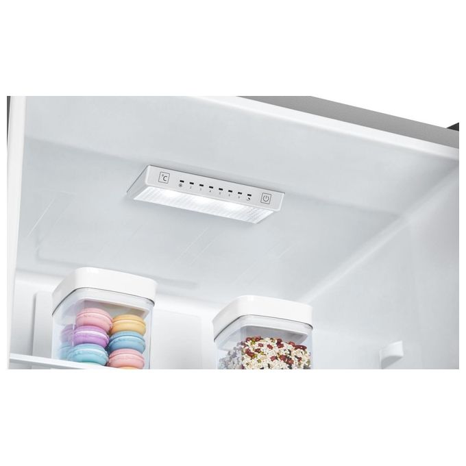 Hisense RB440N4ACA Frigorifero Combinato 336 L 201,7 cm Classe A 35 dB Total No Frost Inverter colore Inox