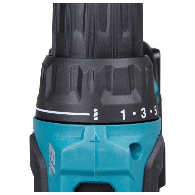 Makita DDF490Z Trapano Avvitatore Brushless Velocita' 1900 rpm Coppia 65 Nm 20 Impostazioni Colore Blu Nero