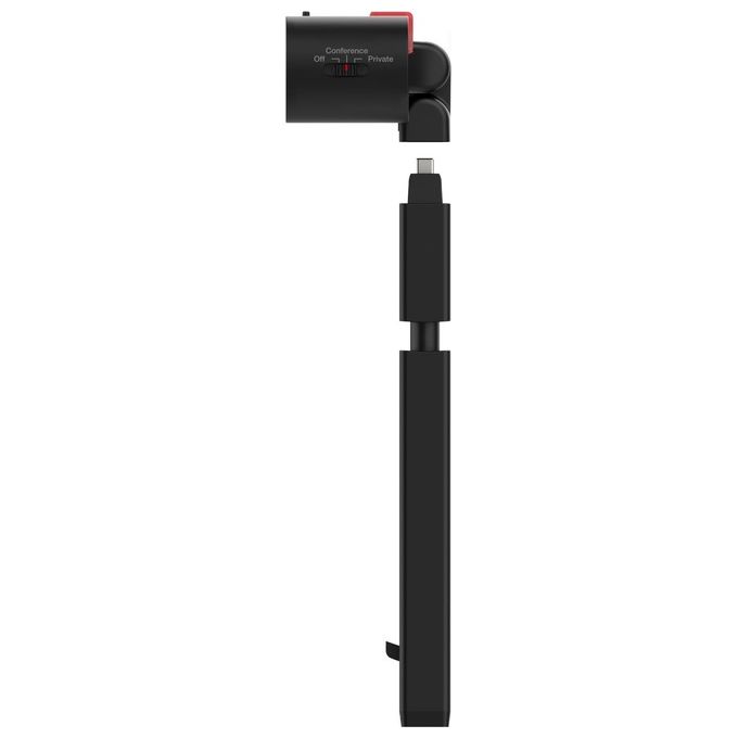 Lenovo MC60 ThinkVision Webcam Full HD 1920 x 1080 Pixel USB 2.0 con Doppio Microfono e Otturatore Privacy colore Nero