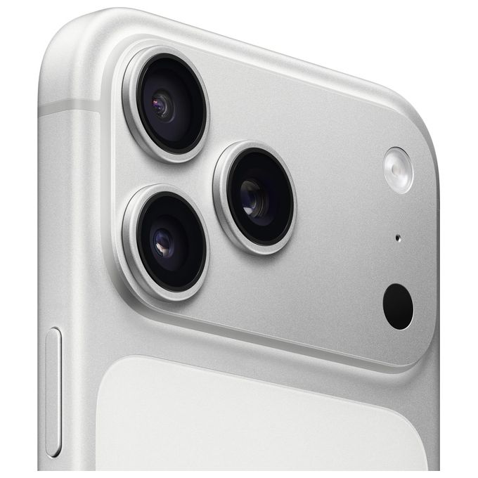 Apple MFYV4QL-A iPhone 17 Pro Max Smartphone 6,9'' chip A19 Pro 1TB tripla camera 48MP 5G Wi-Fi 7 iOS 26 colore Argento