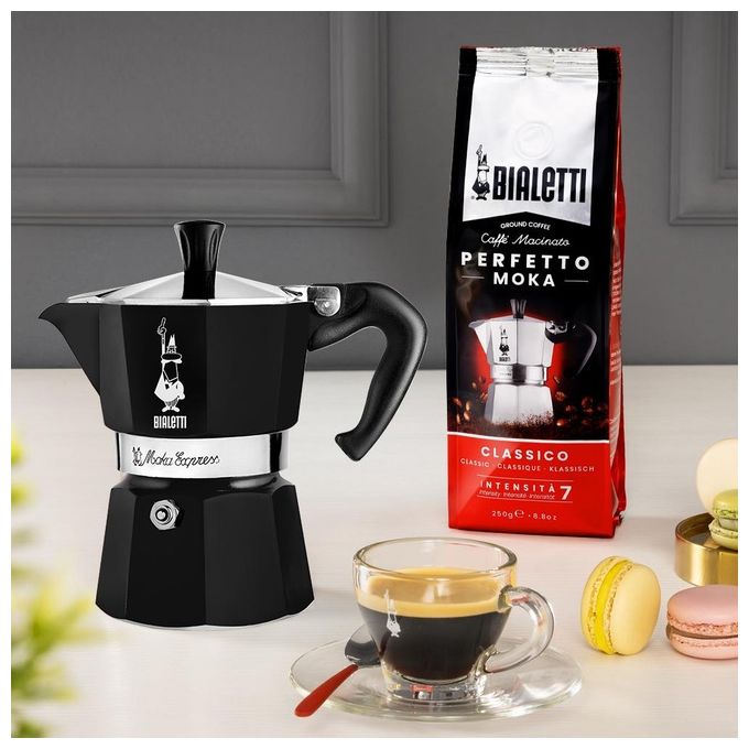 Bialetti Moka Express 1 Tazza Nera