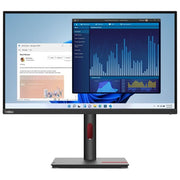 Lenovo 63A9GAT1EU ThinkVision T27p-30 Monitor PC 27'' 4K Ultra HD IPS 3840x2160 USB-C 90W Ethernet colore Nero