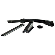 AEG AKIT19 Kit Accessori per Aspirapolvere QX6 QX7 QX8.2 QX9 Tubo Flessibile Estensibile da 58 a 120 cm Spazzola Morbida Bocchetta Fessure Spazzolino Polvere Custodia colore Nero