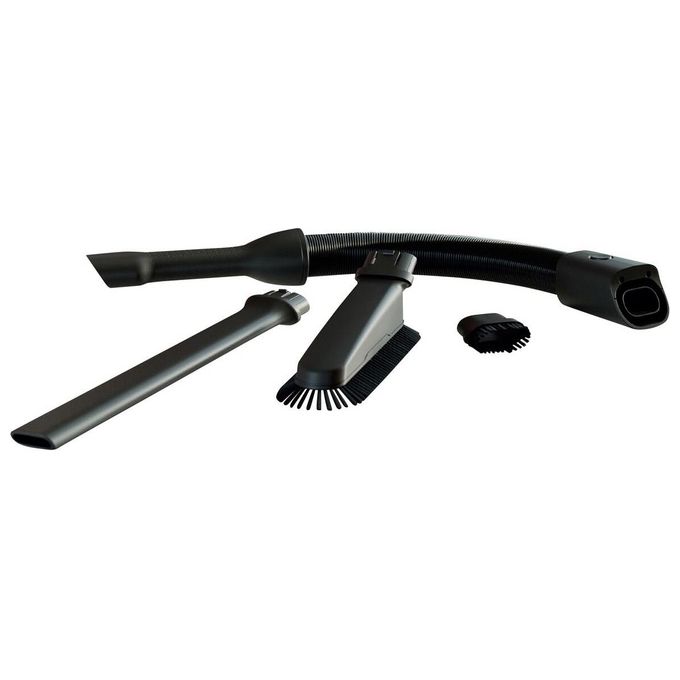 AEG AKIT19 Kit Accessori per Aspirapolvere QX6 QX7 QX8.2 QX9 Tubo Flessibile Estensibile da 58 a 120 cm Spazzola Morbida Bocchetta Fessure Spazzolino Polvere Custodia colore Nero
