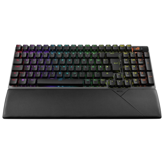 Asus 90MP037A-BKIA00 ROG Strix Scope II 96 Tastiera Meccanica Gaming Wireless Switch NX Layout 96% RGB Bluetooth 5.1 2.4GHz Layout Italiano colore Nero