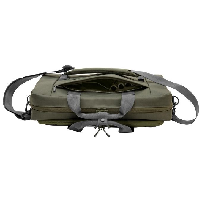 HP 9J4C2AA Modular Laptop Bag Nebula Borsa Porta PC 15.6'' Poliestere Resistente all'Acqua 22L colore Verde Grigio