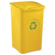 Stefanplast Pattumiera Be-green giallo 50 litri