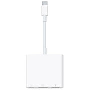 Apple MW5M3ZM-A Adattatore Multiporta da USB-C ad AV Digitale HDMI 4K USB 3.2 Tipo-A e Tipo-C colore Bianco