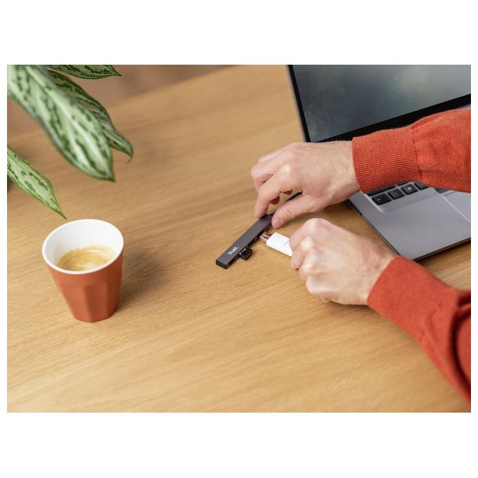 Trust Halyx Aluminium 4 Porte Mini Usb Hub