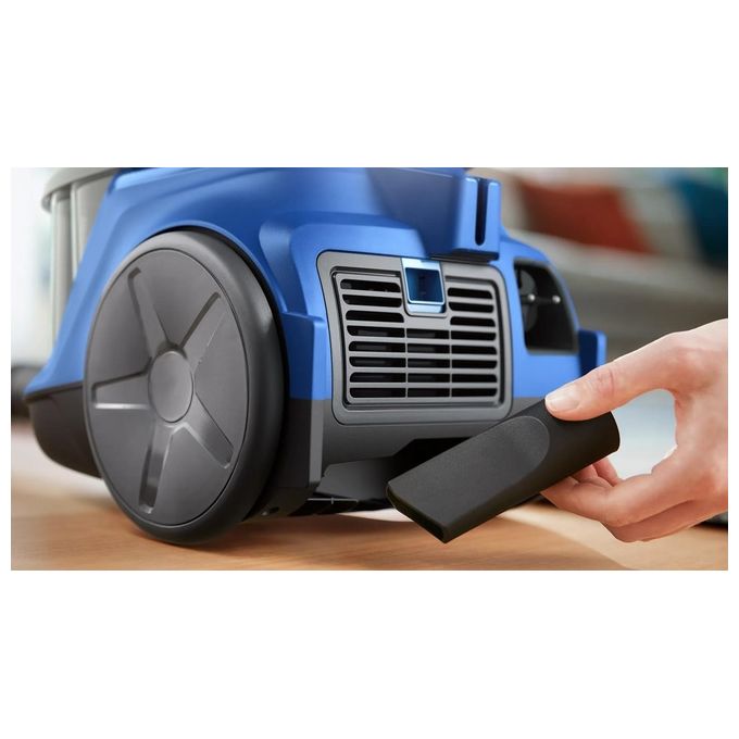 Philips XB2123-09 Serie 2000 Aspirapolvere a cilindro senza sacco PowerCyclone 4 1,3 L 850 W 77 dB colore Blu
