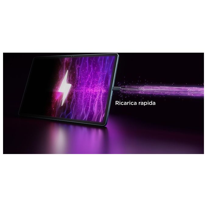 Lenovo ZAEG0015IT Yoga Tab Plus Tablet Android 12.7'' 3K Snapdragon 8 Gen 3 16 GB RAM 256 GB Wi-Fi 7 Android 14 Tastiera e Pennino inclusi colore Tidal Teal