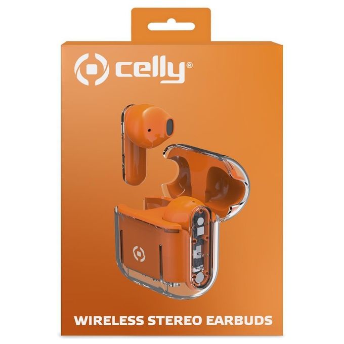 Celly Auricolari True Wireless EarBuds Summer Arancione