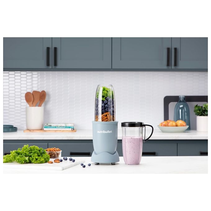 NutriBullet NB907MASL Frullatore Compatto e Potente 900 W Capacita' 0,9 L colore Azzurro Opaco