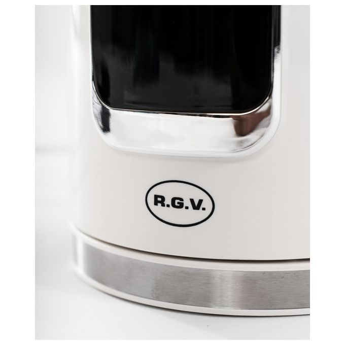 RGV 111420 Bollitore Elettrico Touch 1.7 L 2200 W Display LED Temperatura Regolabile 40-100°C colore Nero