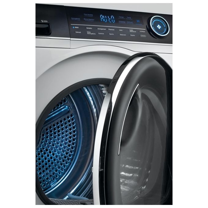 Haier HD100-A2979N-IT I-Pro Serie 7 Asciugatrice Pompa di Calore 10 Kg Classe A++ 14 Programmi 66 dB (84,5x59,5x67,5 cm) colore Bianco