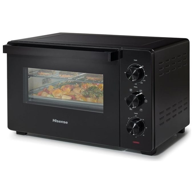 Hisense HOM30M Fornetto Elettrico 30 L 1600 W ventilato girarrosto 5 modalita' cottura colore Nero