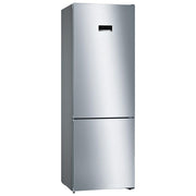Bosch KGN49XLEA Serie 4 - Frigorifero Combinato 438 L, 203 cm, Classe E, 40 dB, No Frost, VitaFresh, Inox