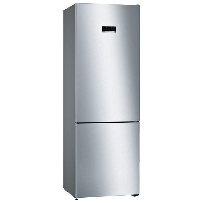 Bosch KGN49XLEA Serie 4 - Frigorifero Combinato 438 L, 203 cm, Classe E, 40 dB, No Frost, VitaFresh, Inox