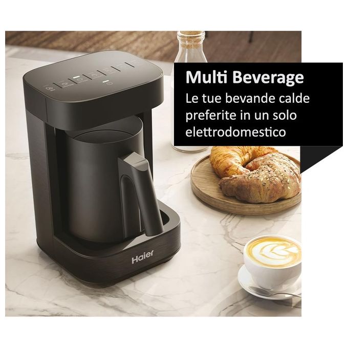 Haier Multi Beverage I-Master Serie 5 Nero Salvaspazio 3 in 1 6 Programmi Automatici