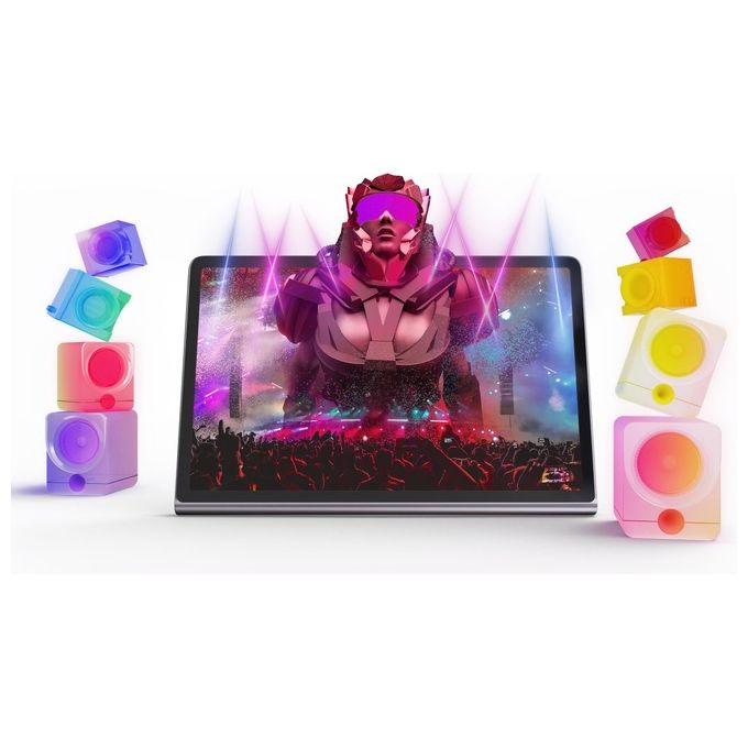 Lenovo ZADX0091SE Tab Plus Tablet Android 11.5'' 2K MediaTek Helio G99 8 GB RAM 128 GB WiFi 5 Audio JBL Dolby Atmos colore Grigio