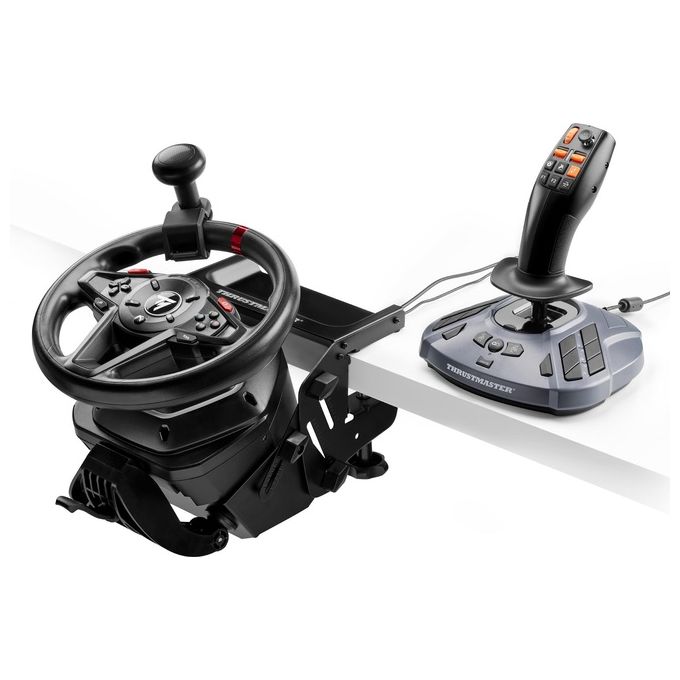 Thrustmaster 2960889 SimTask FarmStick Joystick PC 33 Pulsanti 3 Assi Sensori Magnetici H.E.A.R.T Farming Simulator colore Nero Grigio