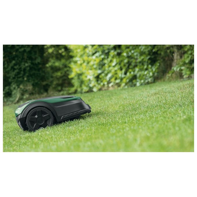 Bosch 06008B0003 Indego XS 300 Tagliaerba robotizzato Superficie fino a 300 m² Batteria 18 V Larghezza taglio 19 cm colore Nero Verde