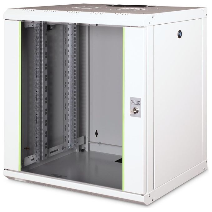 Digitus Armadio 12 Unita' Da Muro Linea Soho (A)600 X ((L)600 X (P)470 Mm. Colore Grigio Chiaro (Dn-19 12-U)