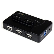StarTech Hub combo USB 3.0-2.0 a 6 porte con porta di caricamento