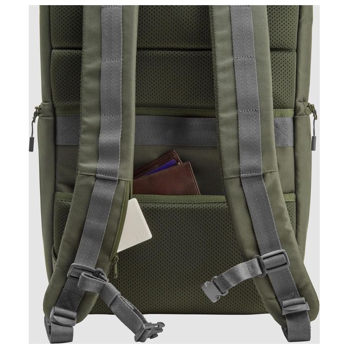 HP 9J4C1AA Zaino Modulare per Laptop 15.6'' 3 in 1 27L Resistente all'Acqua Tasca RFID colore Grigio Verde