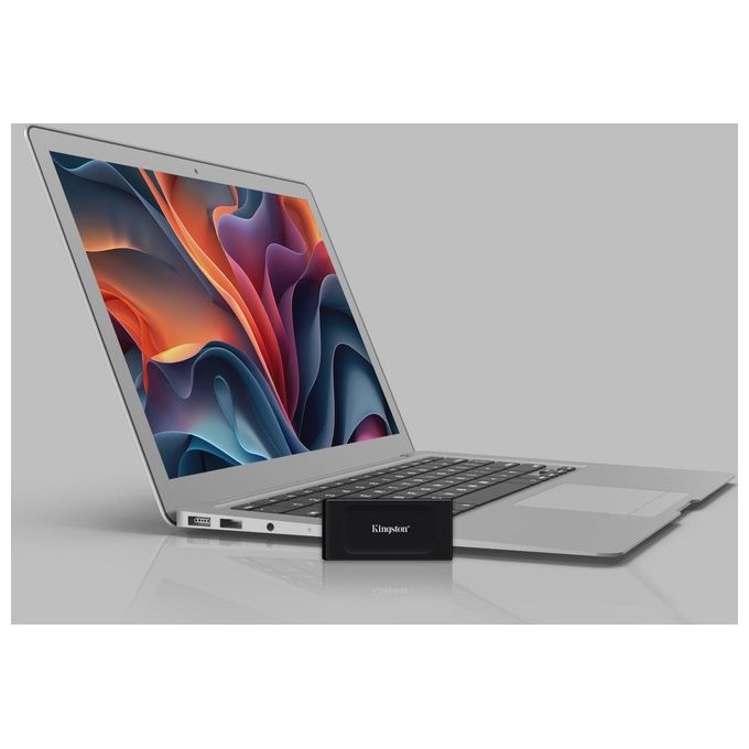 Kingston Technology SXS1000-2000G XS1000 SSD esterno 2 TB USB 3.2 Gen 2 velocita' fino a 1050 MB-s colore Nero