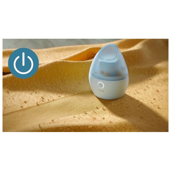 Philips GCA2100-20 Serie 1000 Levapelucchi Ricaricabile USB 90 min autonomia contenitore rimovibile colore Blu