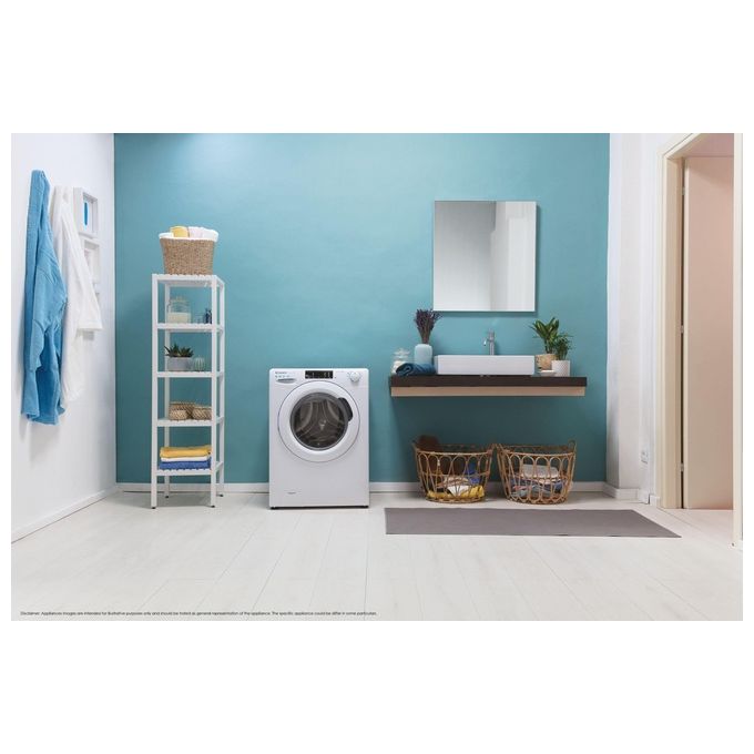 Candy Smart Pro CSO 1285TW4-1-S Lavatrice Caricamento frontale 8 kg 1200 Giri-min Classe B Bianco