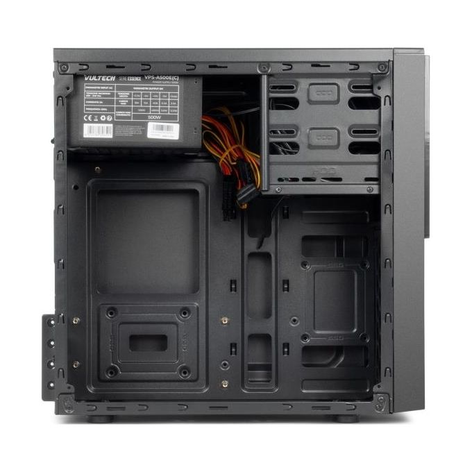 Vultech VCO-M1699P REV. 2.2 Case per PC Mini Tower Alimentatore 250 W Micro ATX Mini-ITX 2x USB 2.0 1x USB 3.0 colore Nero