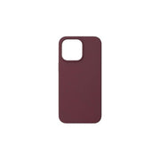 Tunit Cover in Silicone MagSafe Compatible con iPhone 15 Pro Plum