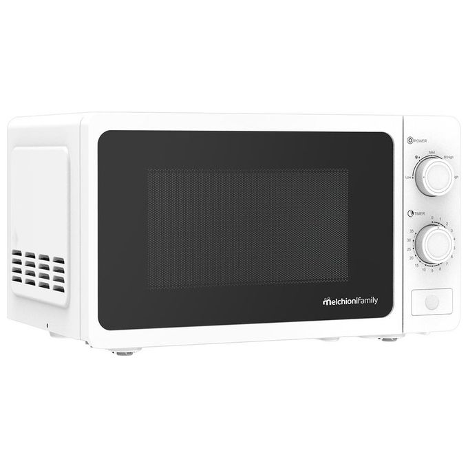 Melchioni ONDA Forno a Microonde con Grill 20 L 800 W Timer 35 min Controllo Manuale colore Bianco