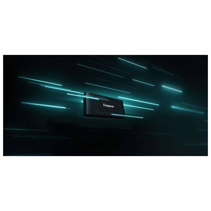 Kingston SXS1000-1000G XS1000 SSD Esterno Portatile 1TB USB 3.2 Gen 2 1050 MB-s colore Nero