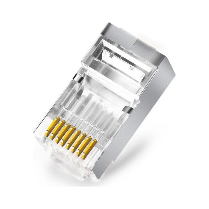 Wp Europe Confezione 10 Pezzi Modular Plug Cat.6 Stp Solido