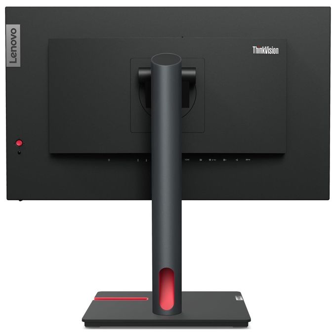 Lenovo 63B3GAT6EU ThinkVision P24h-30 Monitor PC 23.8'' Quad HD IPS LED 2560x1440 USB-C 100W Hub USB colore Nero
