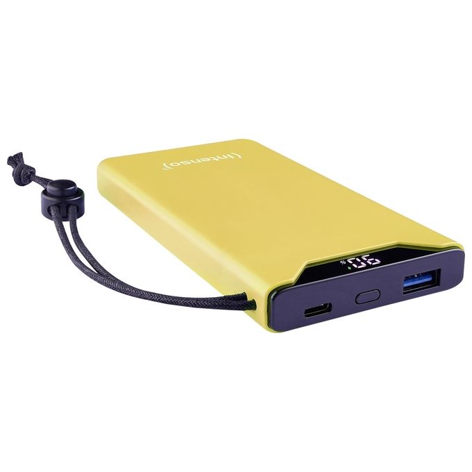 Intenso Powerbank F10000 Giallo 10000 mAh con USB-C a Tipo C