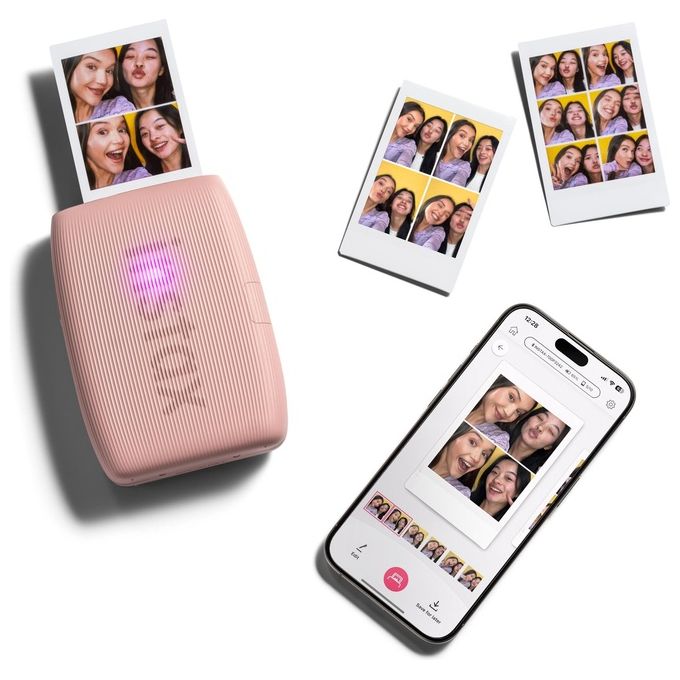 Fujifilm 86352 Instax Mini Link 3 Stampante Fotografica Bluetooth 5.1 800x600 dpi 15 sec USB-C colore Rosa