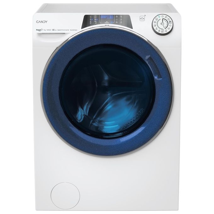 Candy RP4476BWMUC8-1-S Lavatrice slim a carica frontale 7 kg 1400 Giri-min Classe A Bianco