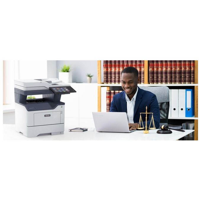 Xerox B415V_DN VersaLink Stampante Multifunzione Laser A4 47ppm Fronte Retro Copia Stampa Scansione Fax colore Nero