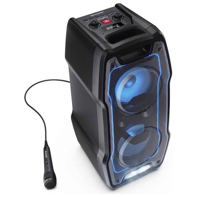 Sharp PS-931 Altoparlante da Festa 180 W Bluetooth 5.3 IPX4 Durata Batteria 13 h colore Nero