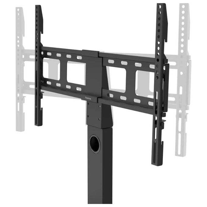 Hama 00220867 Supporto TV da Terra Girevole e Regolabile in Altezza Fino a 65'' Portata Massima 40 Kg Compatibile VESA 200x200 - 600x400 colore Nero