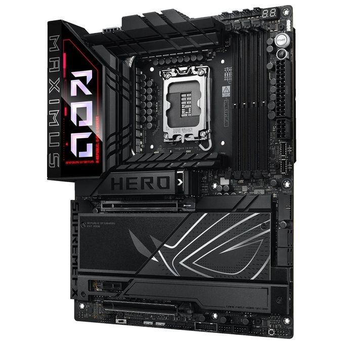 ASUS 90MB1ID0-M0EAY0 ROG Maximus Z890 Hero Scheda Madre ATX Socket LGA 1851 DDR5 Wi-Fi 7 6 M.2 colore Nero